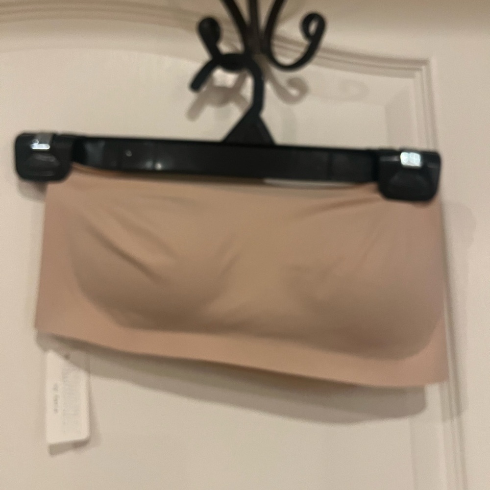 Aerie Seamless Tan Bandeau Bra Size S